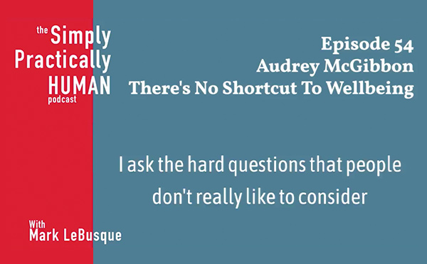 Audrey talks wellbeing strategy on the ‎Simply, Practically Human podcast